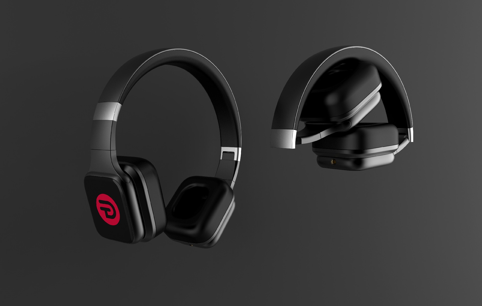 一款非常漂亮的國(guó)外無(wú)線藍(lán)牙耳機(jī)產(chǎn)品外觀設(shè)計(jì)